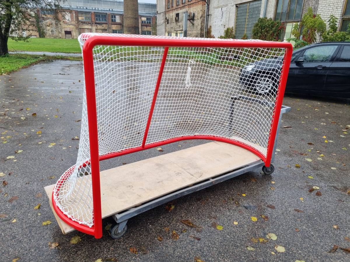 Junior / training hockey goals on cart